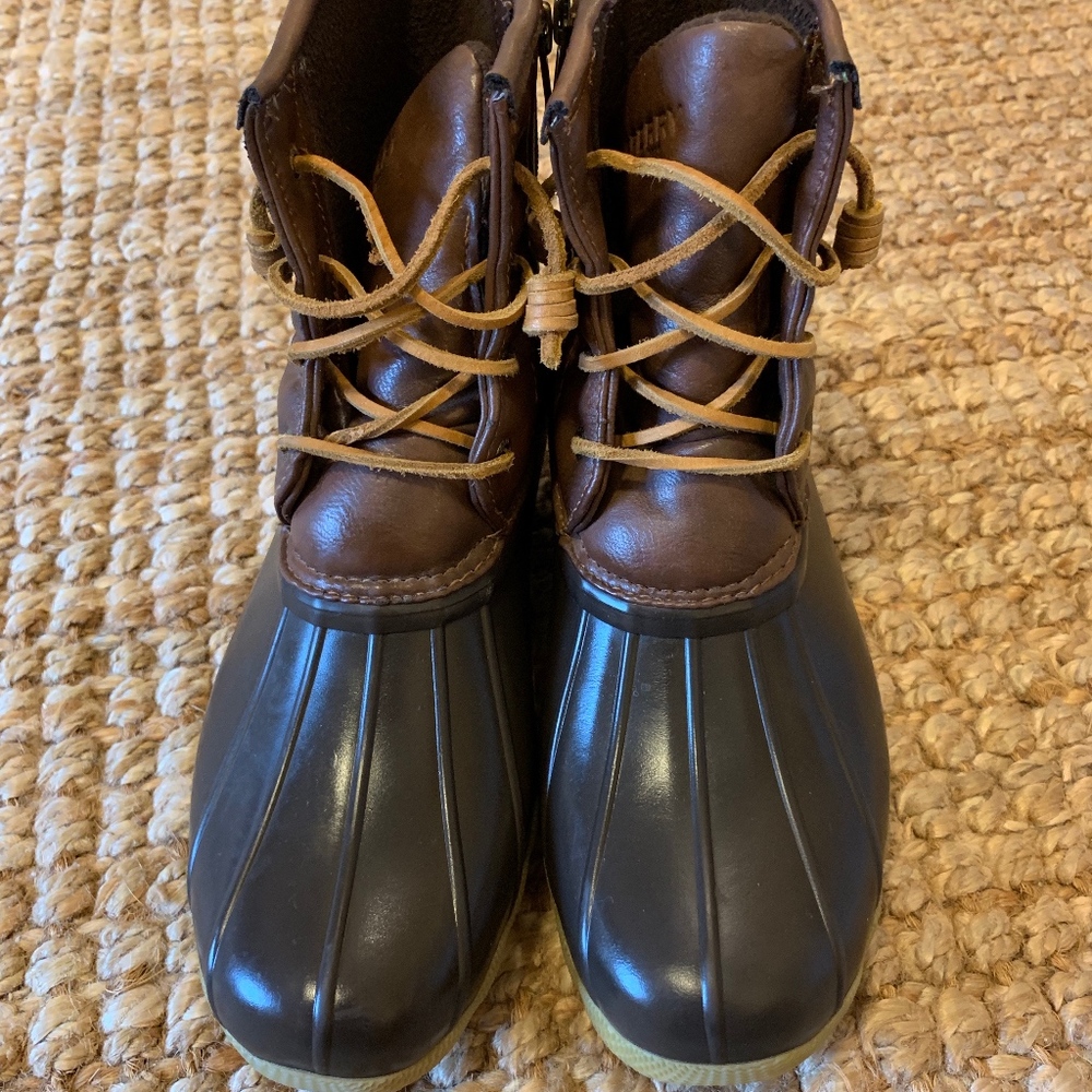 WOMENS SPERRY DUCK BOOTS